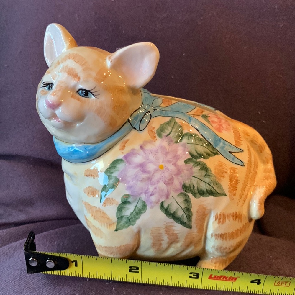Cat Ceramic Piggy Bank